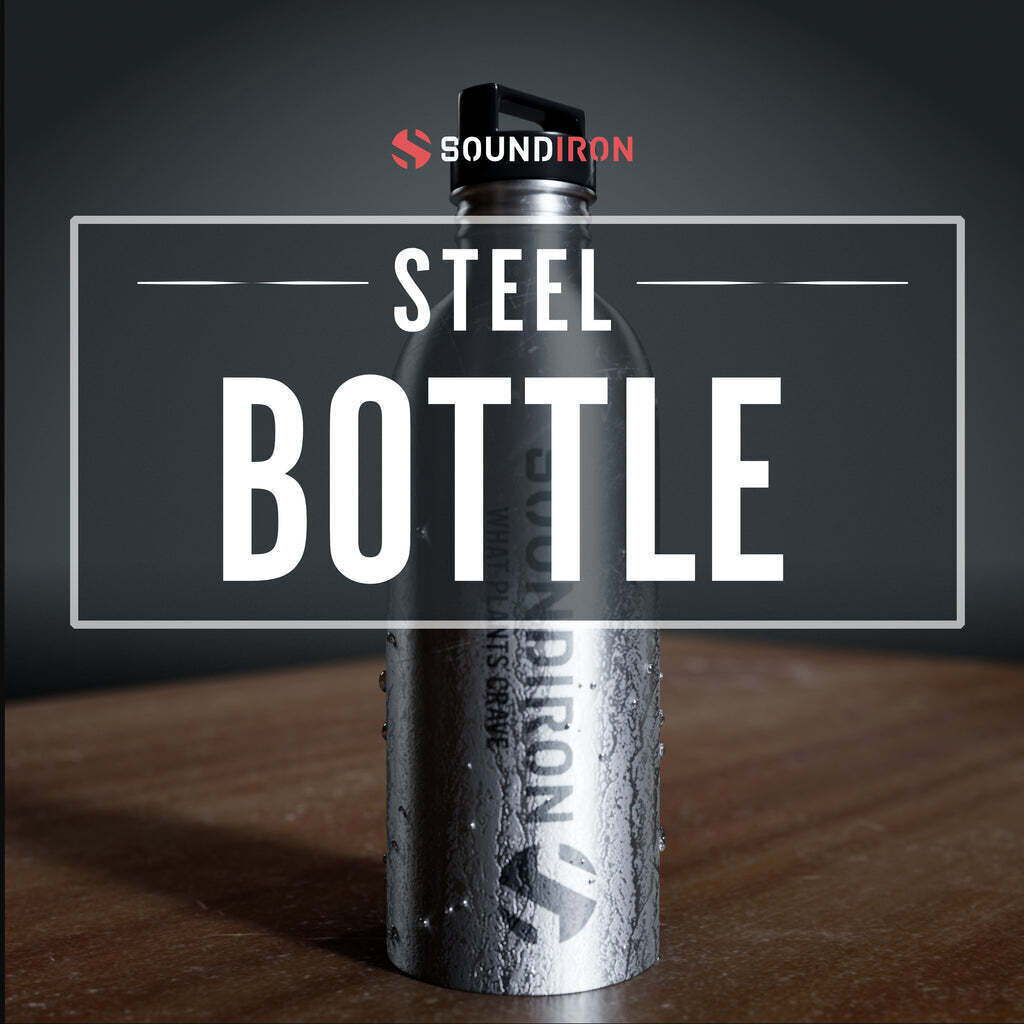 Sample/lydbibliotek Soundiron Steel Water Bottle (Digitalt produkt)