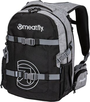 Mochila/saco de estilo de vida Meatfly Ramble Backpack Heather Grey/Black 26 L Mochila - 1