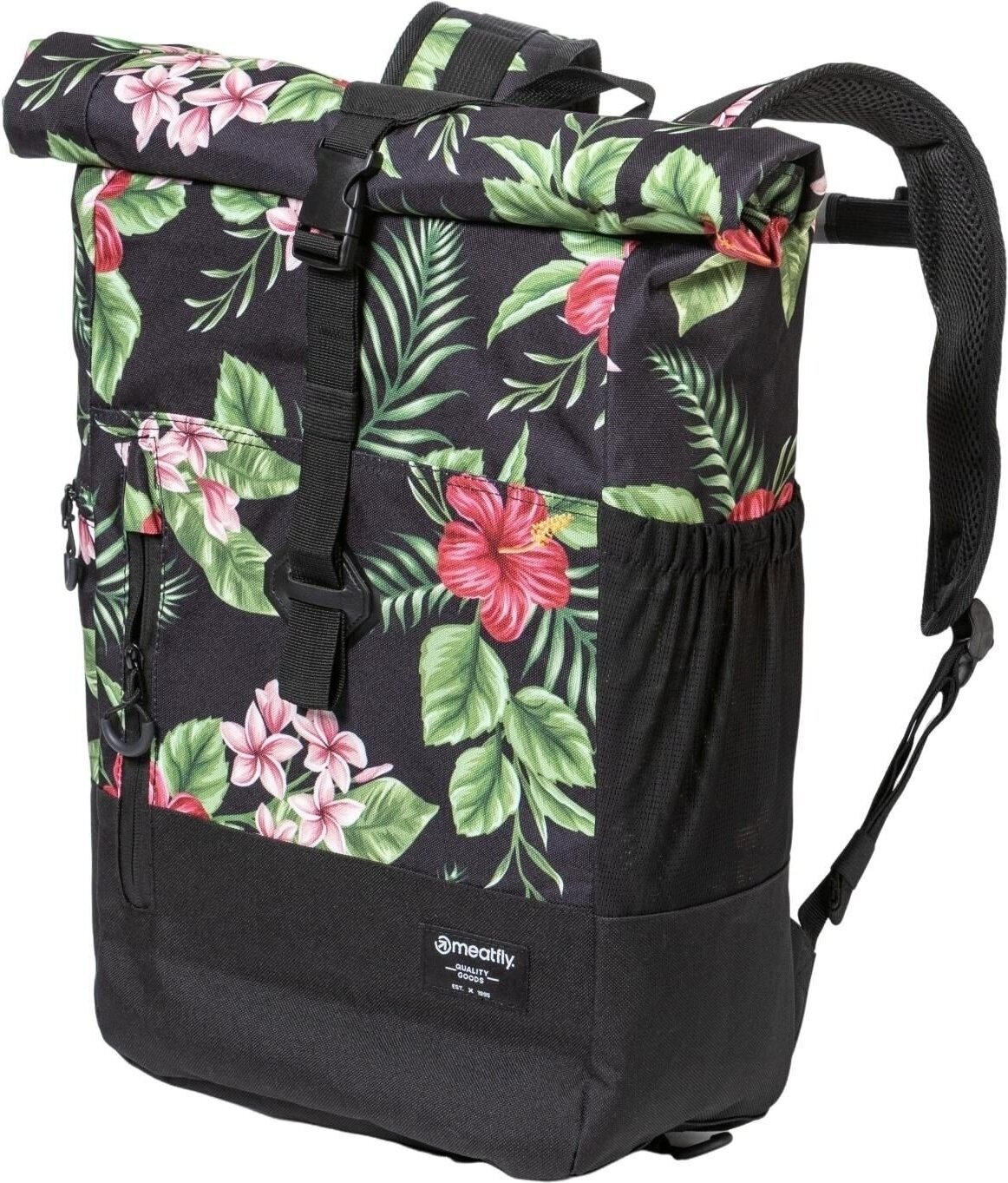 Lifestyle reppu / laukku Meatfly Holler Backpack Tropical Black 28 L Reppu