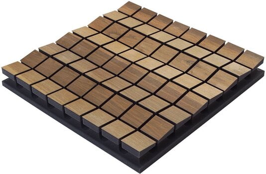 Panneau de mousse absorbant Mega Acoustic PA-PM8K-L-U 60x60 Canadian Oak Panneau de mousse absorbant - 1