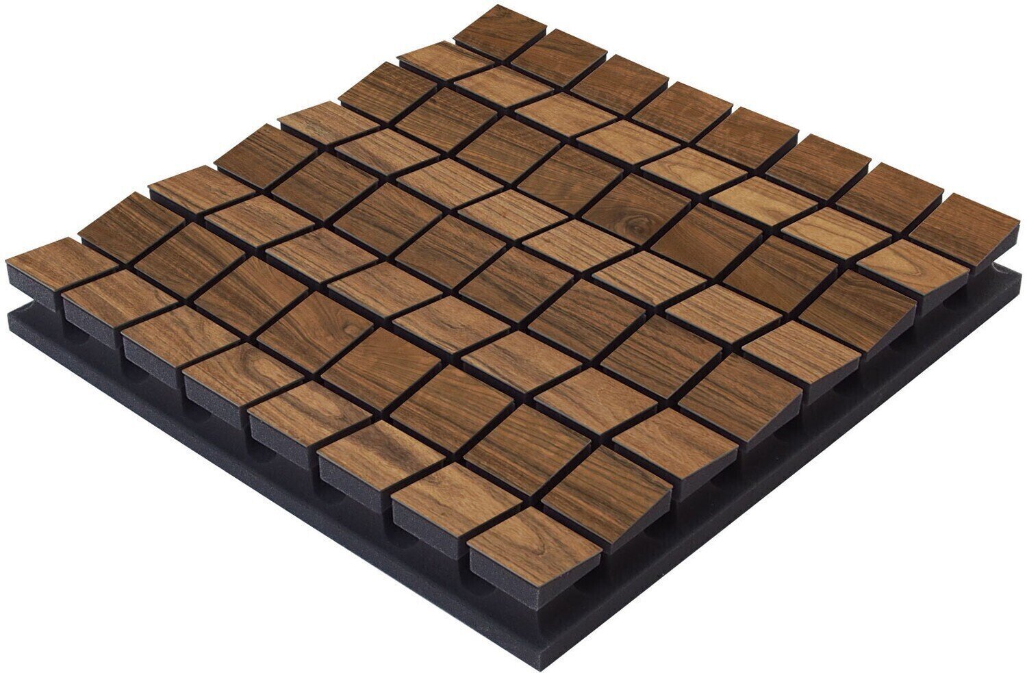 Absorbent foam panel Mega Acoustic PA-PM8K-L-U 60x60 Philadelphia Oak Absorbent foam panel