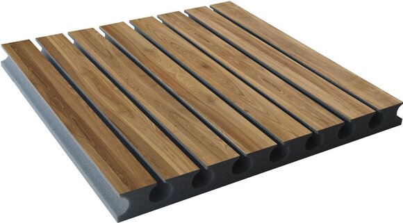 Panneau de mousse absorbant Mega Acoustic PA-PM8D-L 60x60 Burnt Oak Panneau de mousse absorbant - 1