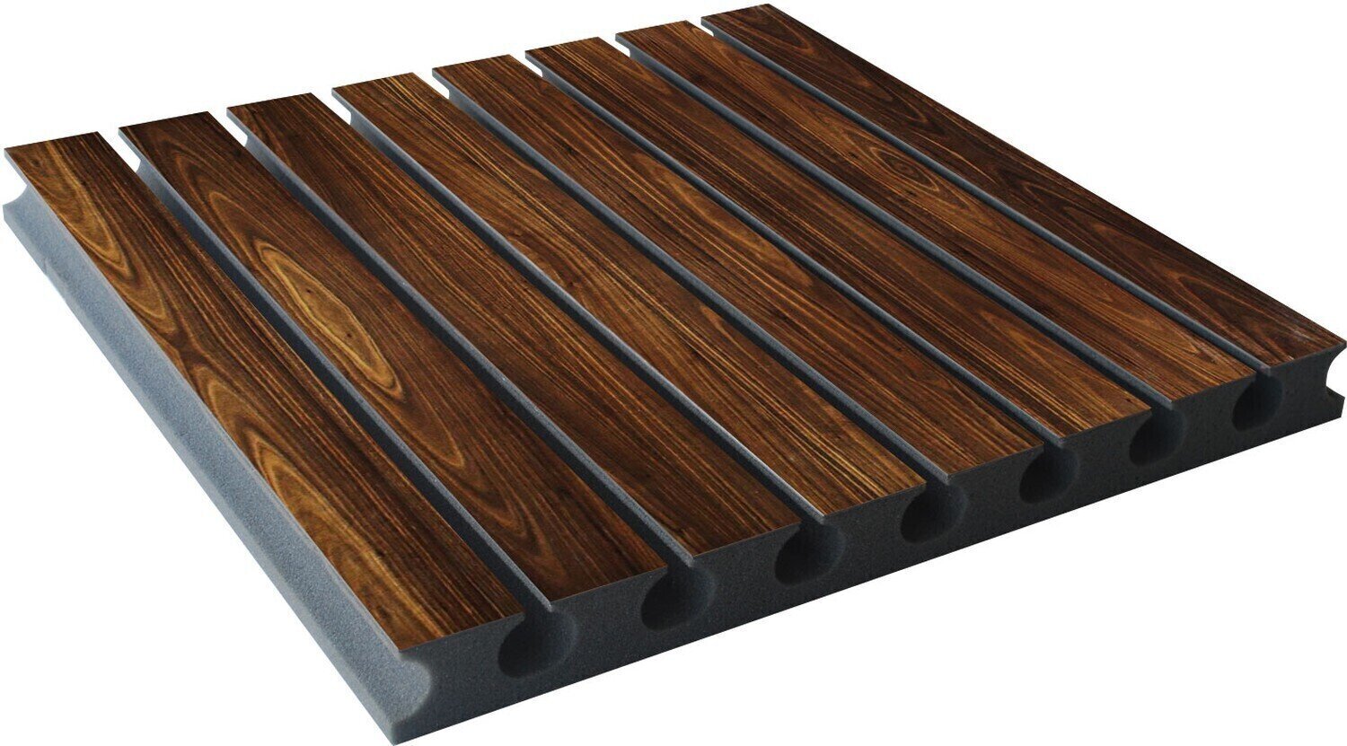 Absorbent foam panel Mega Acoustic PA-PM8D-L 60x60 Rosewood Absorbent foam panel