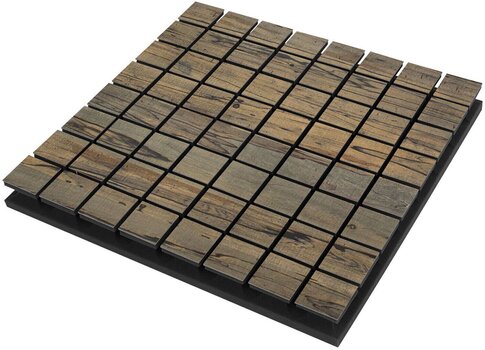 Absorberende skumpanel Mega Acoustic PA-PM8K-L 60x60 Aged Oak Absorberende skumpanel - 1