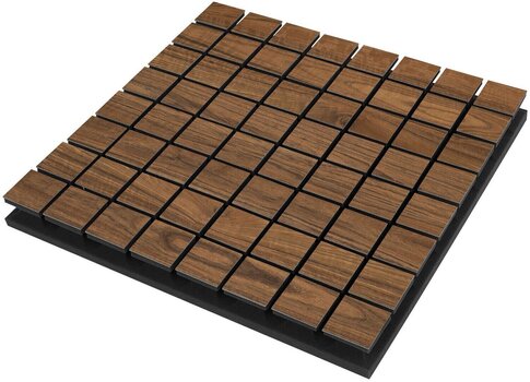 Panneau de mousse absorbant Mega Acoustic PA-PM8K-L 60x60 Philadelphia Oak Panneau de mousse absorbant - 1