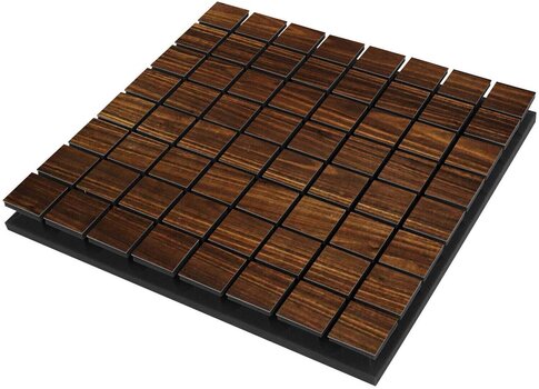 Absorbent foam panel Mega Acoustic PA-PM8K-L 60x60 Rosewood Absorbent foam panel - 1