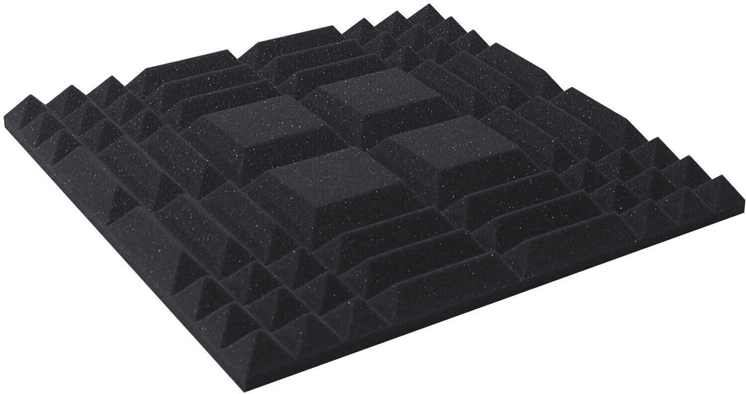 Absorbent Schaumstoffplatte Mega Acoustic PA-PMK-A 50x50 Dark Gray Absorbent Schaumstoffplatte