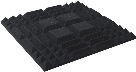 Absorbent Schaumstoffplatte Mega Acoustic PA-PMK-A 50x50 Dark Gray Absorbent Schaumstoffplatte - 1