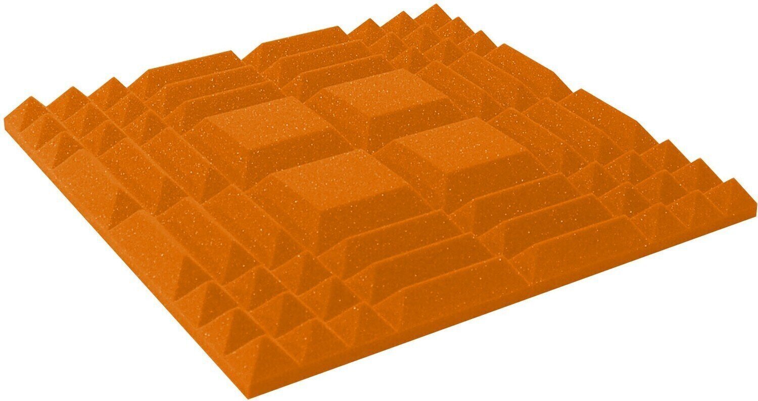 Absorbent Schaumstoffplatte Mega Acoustic PA-PMK-A 50x50 Orange Absorbent Schaumstoffplatte