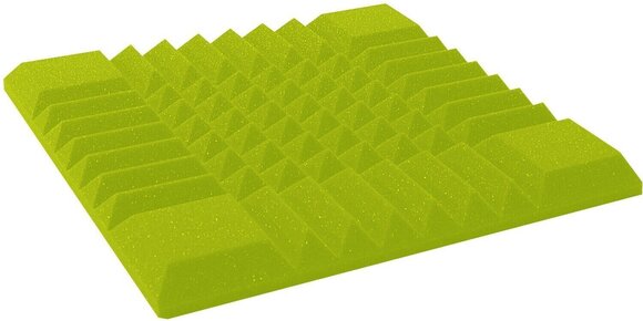 Absorbent foam panel Mega Acoustic PA-PMK-B 50x50 Green Absorbent foam panel - 1