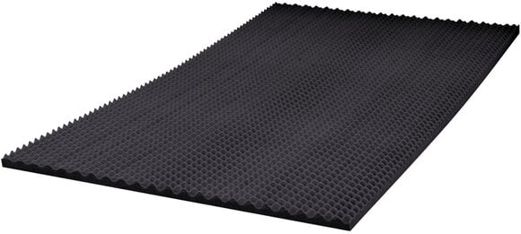 Absorberande skumplastpaneler Mega Acoustic Sinusoid Foam 110x190 Dark Grey Absorberande skumplastpaneler - 1