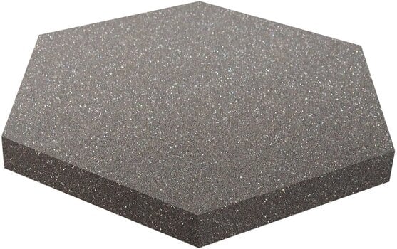 Absorbent foam panel Mega Acoustic HoneyFoam3 Dark Gray Absorbent foam panel - 1