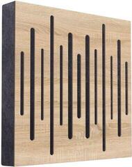 Absorbent wood panel Mega Acoustic FiberPRO60 Spectrum Sonoma Oak/Black Absorbent wood panel
