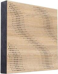 Absorbent wood panel Mega Acoustic FiberPRO60 SineWave Sonoma Oak/Black Absorbent wood panel