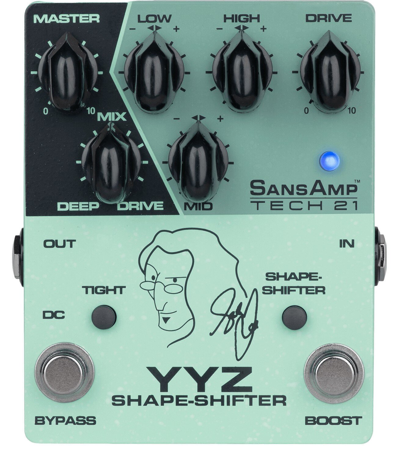 Bassvorverstärker Tech 21 SansAmp Geddy Lee YYZ Shape Shifter Bassvorverstärker