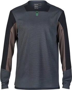 Odzież kolarska / koszulka FOX Defend LS Jersey Koszulka Graphite L - 1