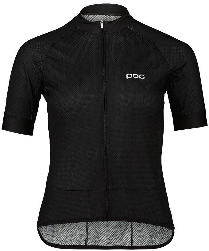 Tricou ciclism POC Essential Road Women's Logo Tricou Uranium Black/Hydrogen White M