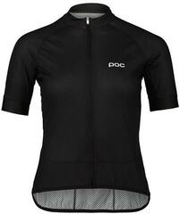 Cykeltrøje POC Essential Road Women's Logo Jersey Uranium Black/Hydrogen White S