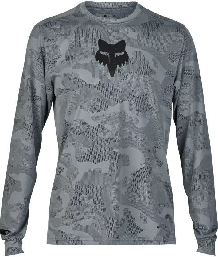 Fietsshirt FOX Ranger Tru Dri LS Jersey Trui Cloud Grey M