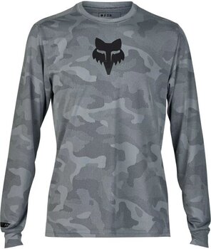 Fietsshirt FOX Ranger Tru Dri LS Jersey Trui Cloud Grey M - 1