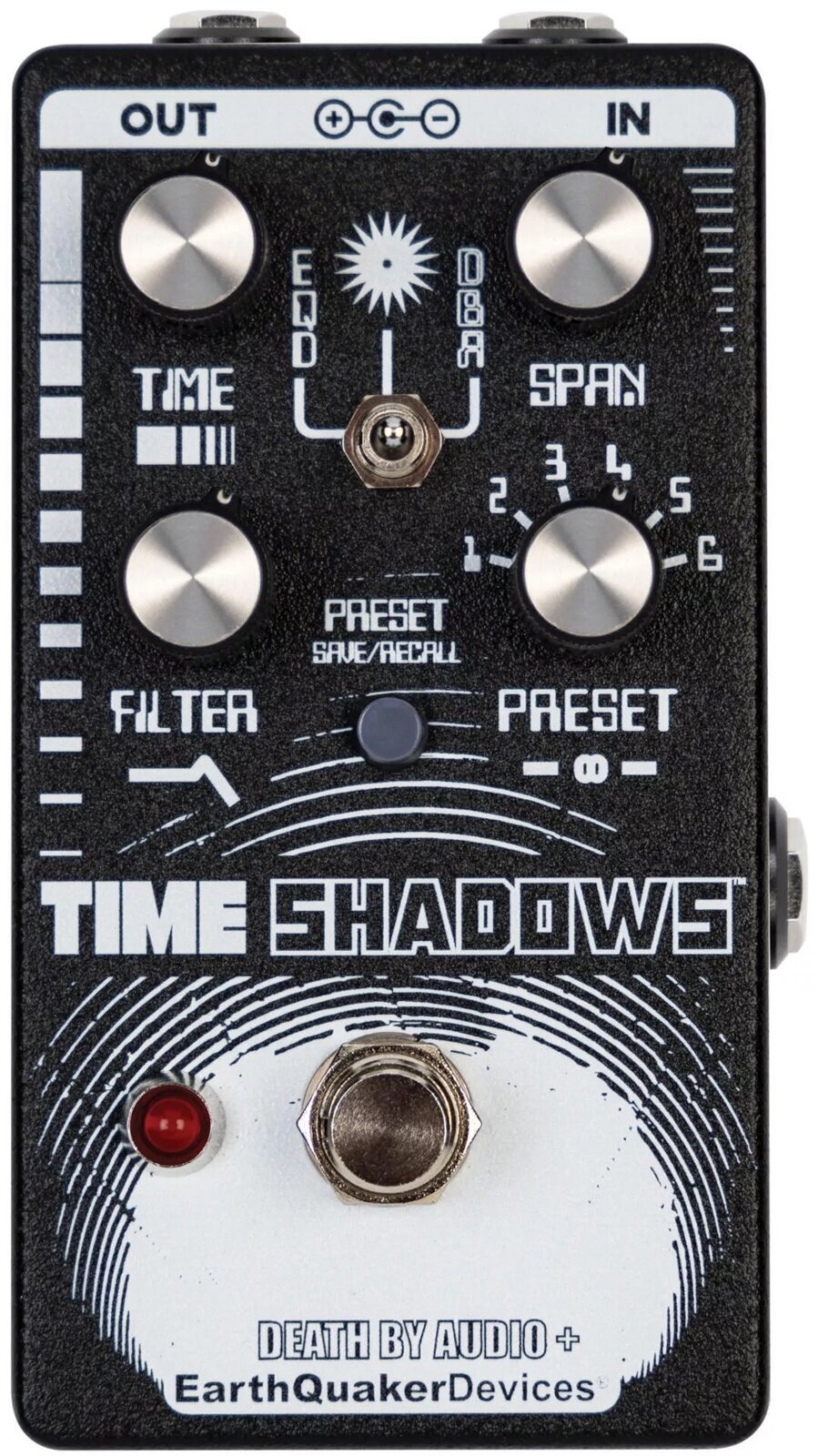 Efeito de guitarra EarthQuaker Devices Time Shadows II Death by Audio Edition Efeito de guitarra