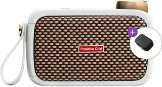 Električna gitara Positive Grid Spark GO Pearl White + Case SET Električna gitara