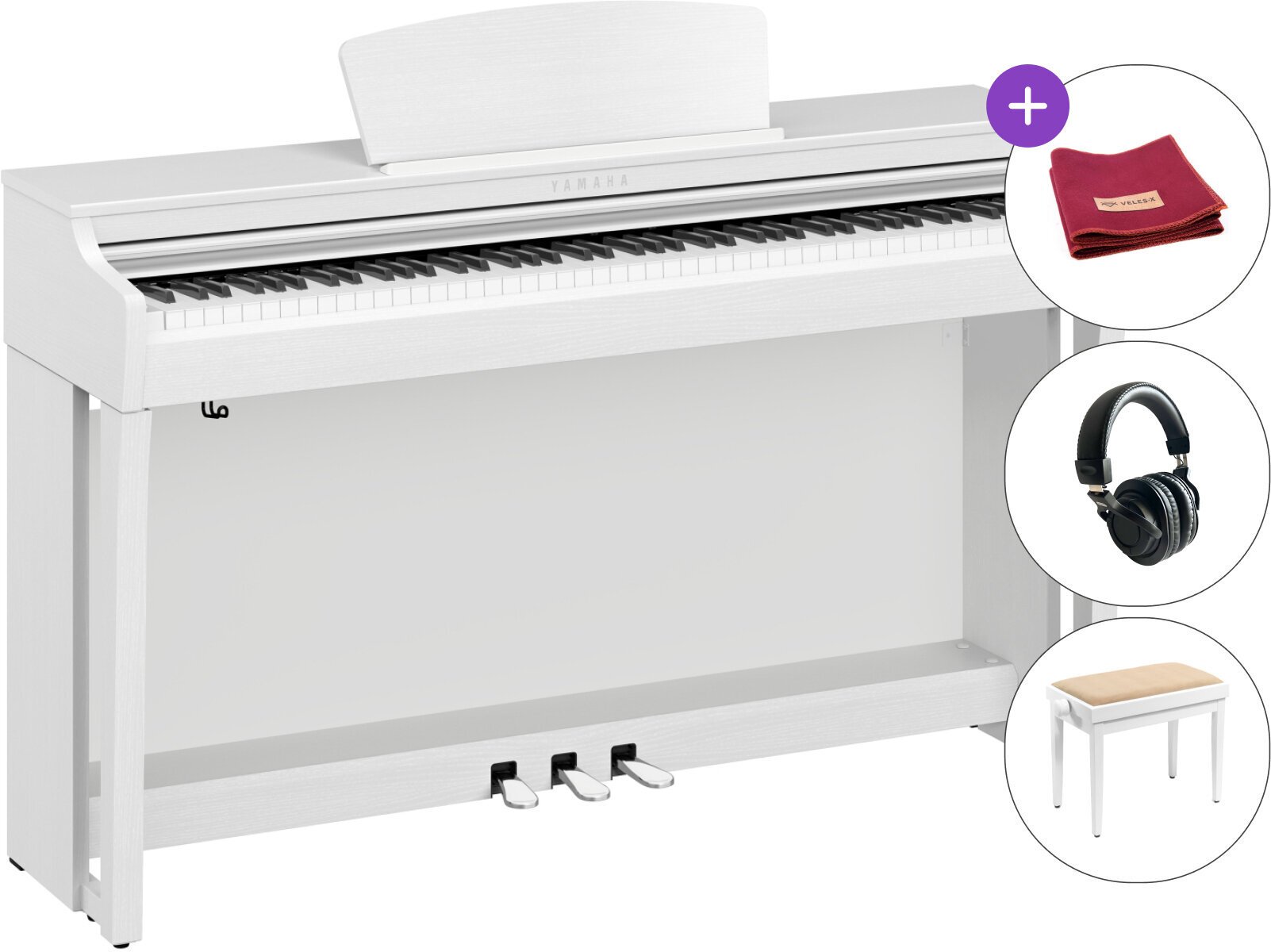 Yamaha CLP 725 Piano numérique White