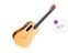 Guitare acoustique-électrique Lava Music Lava ME 4 Spruce 36" Brown & Burlywood + Effects SET Brown & Burlywood Guitare acoustique-électrique