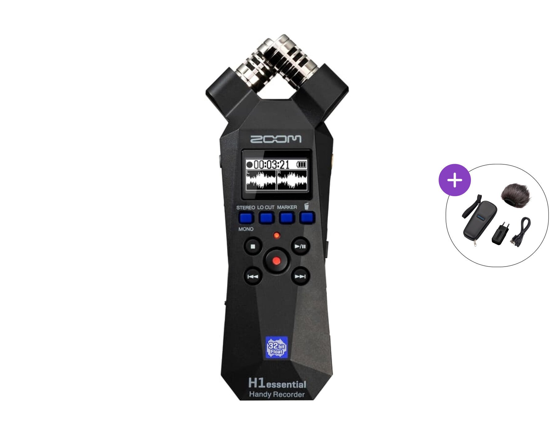 Recorder portabil Zoom H1essential SET Recorder portabil