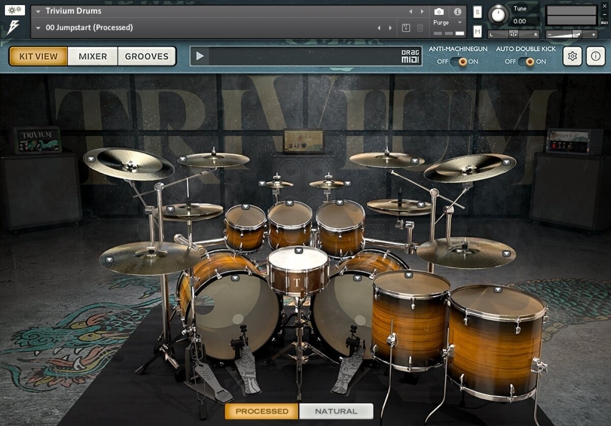 VST Όργανο λογισμικού στούντιο Bogren Digital Trivium Drums (Ψηφιακό προϊόν)