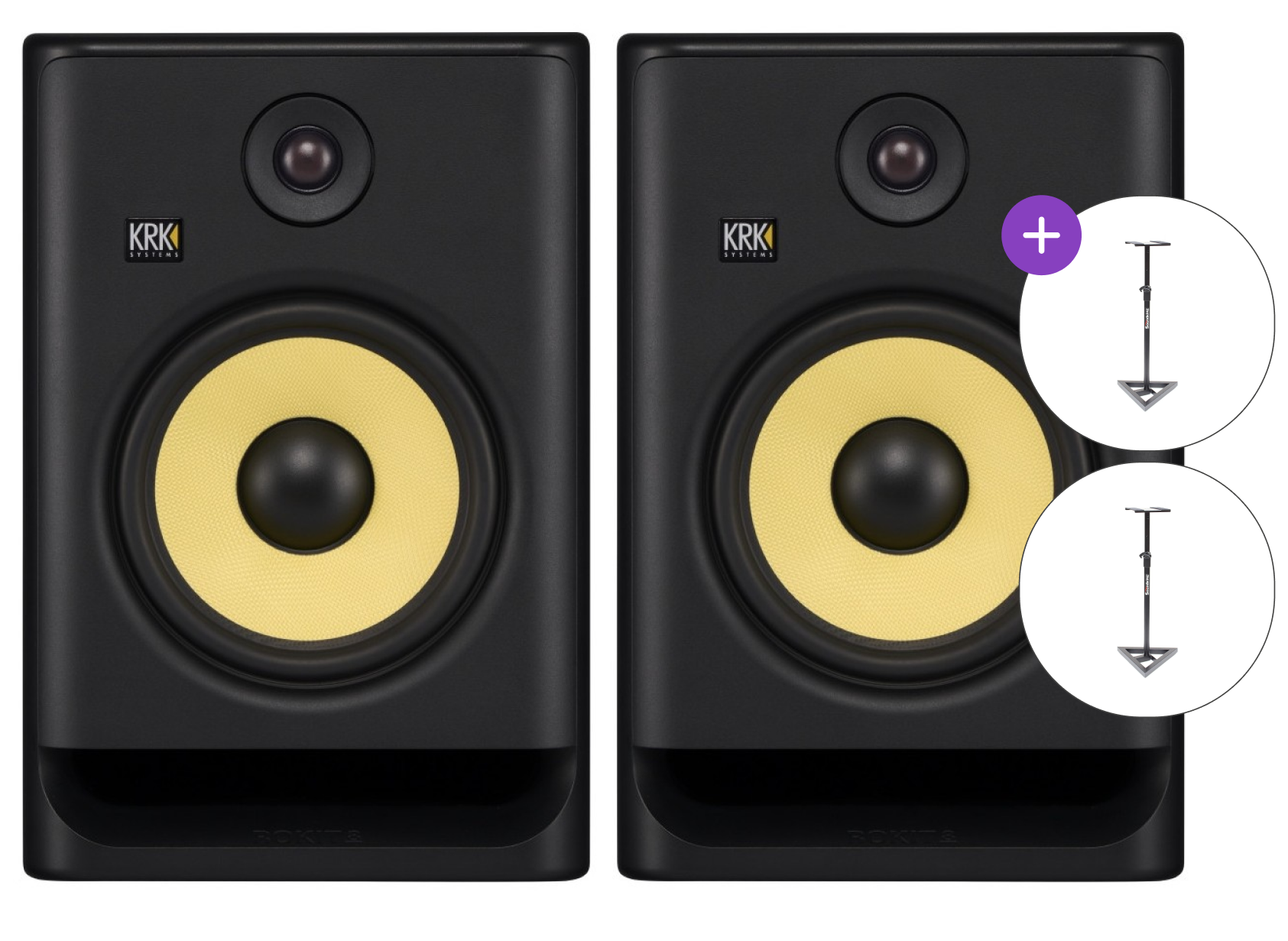 Aktiver Studiomonitor KRK RP8 G5 SET 2 Aktiver Studiomonitor