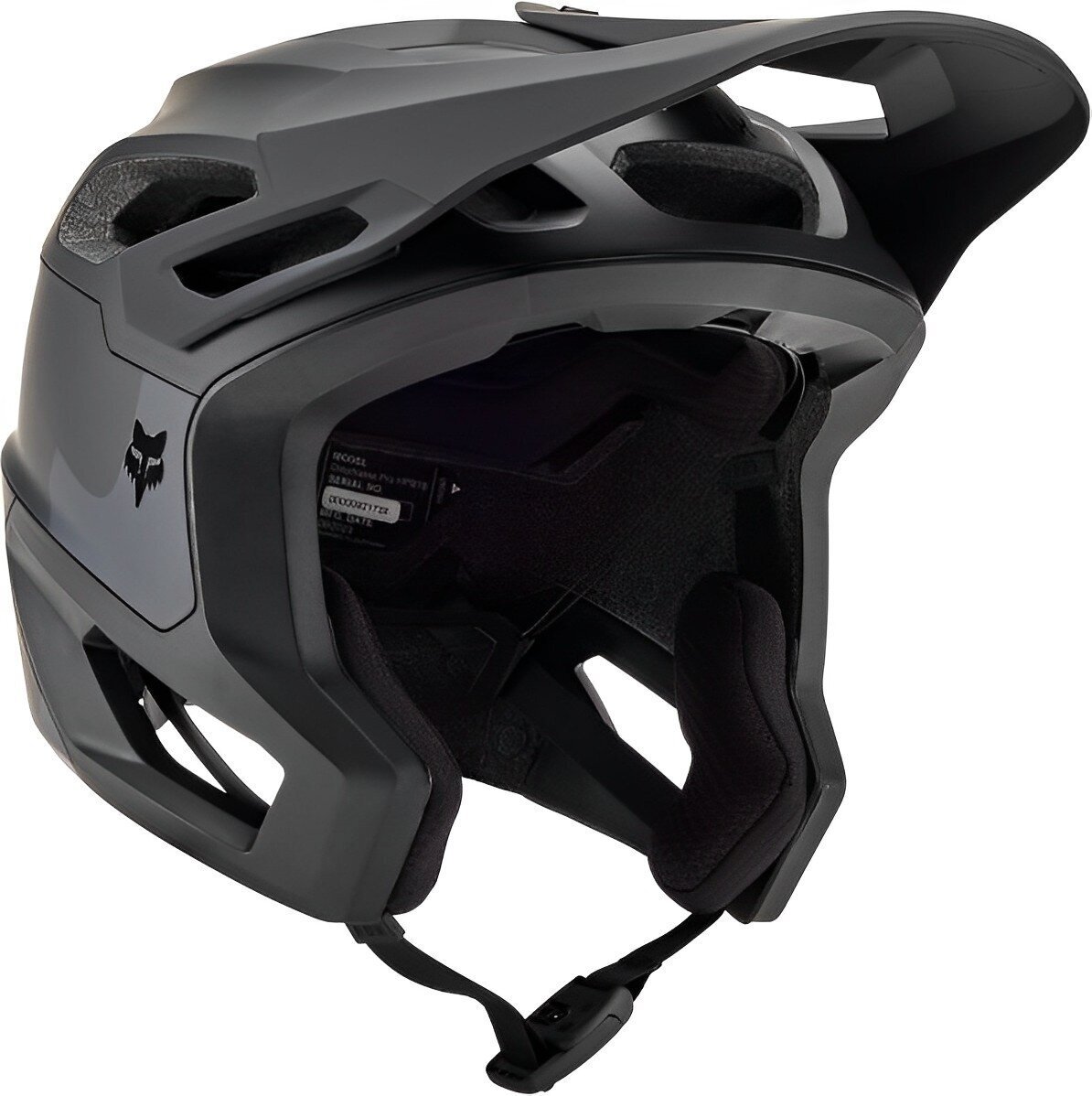 Bike Helmet FOX Dropframe Pro Runn Black Camo M Bike Helmet