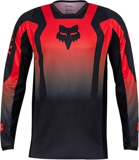 Motorcross trui FOX 180 Lean Jersey Fluorescent Red S Motorcross trui