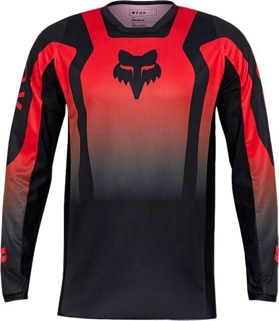 Motocross-paita FOX 180 Lean Jersey Fluorescent Red L Motocross-paita