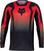 Camiseta Motocross FOX 180 Lean Jersey Fluorescent Red L Camiseta Motocross