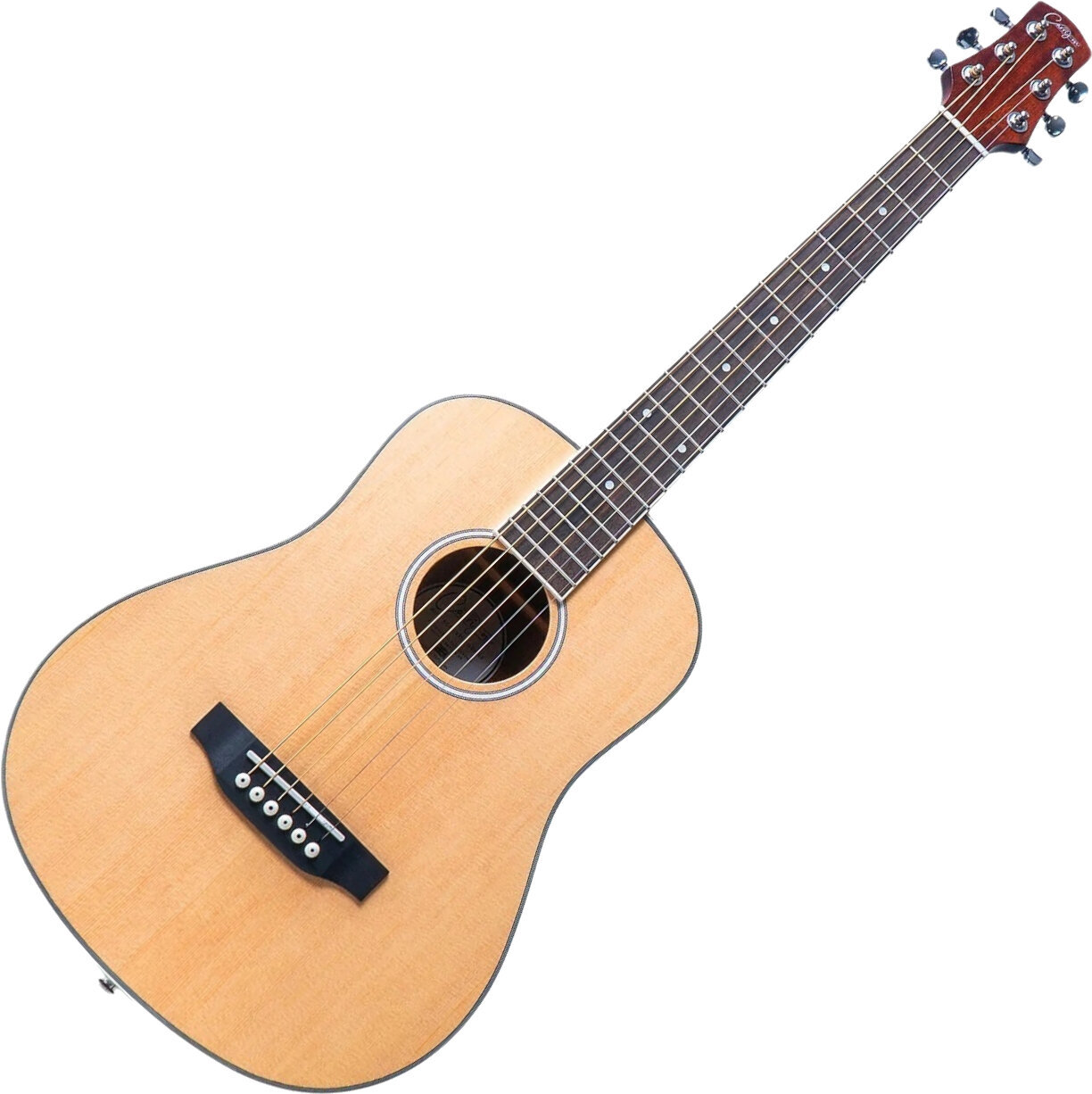 Akustikgitarre Carry-On Mini Acoustic Guitar Natural Akustikgitarre