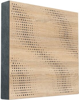 Panneau de bois absorbant Mega Acoustic FiberPRO60 SineWave Sonoma Oak/Gray Panneau de bois absorbant - 1