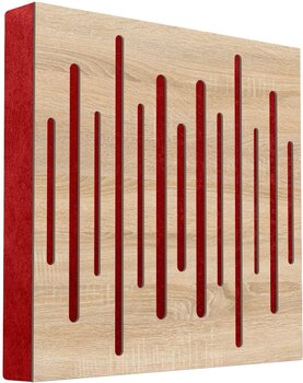 Painel de madeira absorvente Mega Acoustic FiberPRO60 Spectrum Sonoma Oak/Red Painel de madeira absorvente - 1