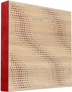 Absorbent Holzplatte Mega Acoustic FiberPRO60 SineWave Sonoma Oak/Red Absorbent Holzplatte - 1