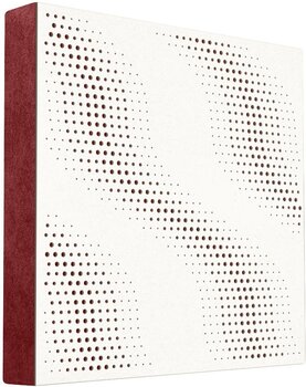 Chłonny panel z drewna Mega Acoustic FiberPRO60 SineWave White/Dark Red Chłonny panel z drewna - 1