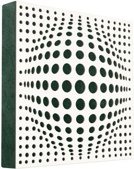 Absorptiepaneel hout Mega Acoustic FiberPRO60 AcouSphere White/Green Absorptiepaneel hout - 1