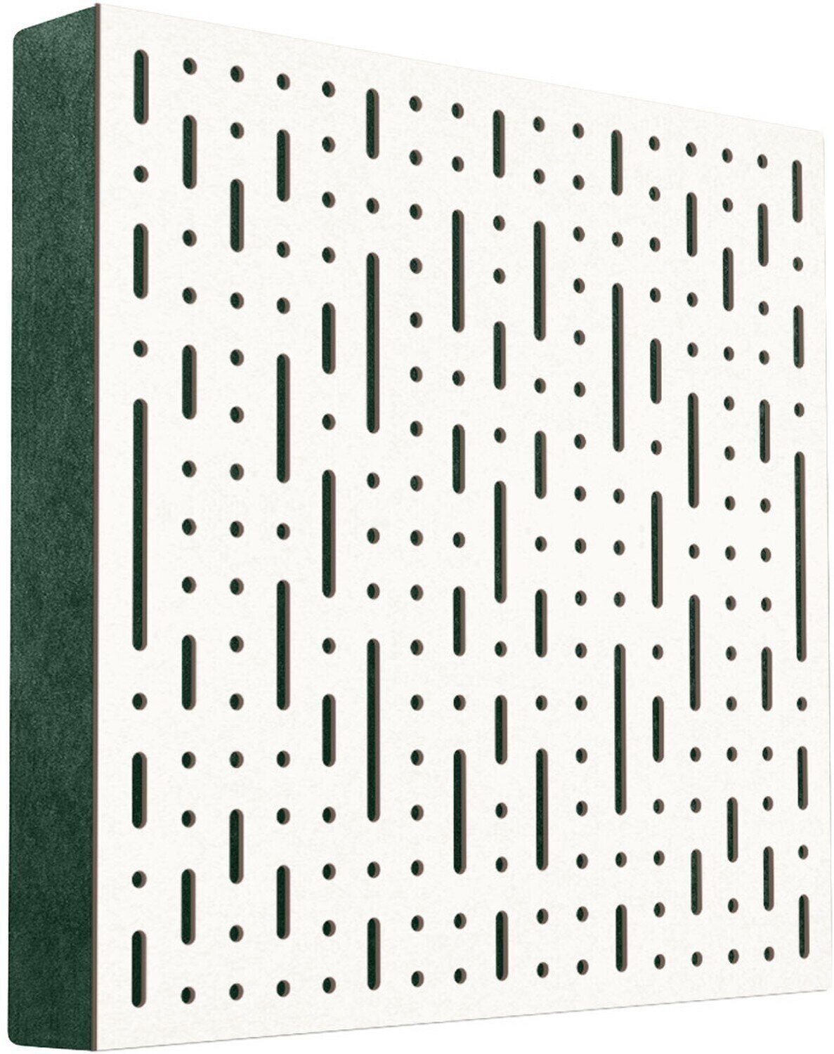 Absorbent wood panel Mega Acoustic FiberPRO60 Binary Bean White/Green Absorbent wood panel