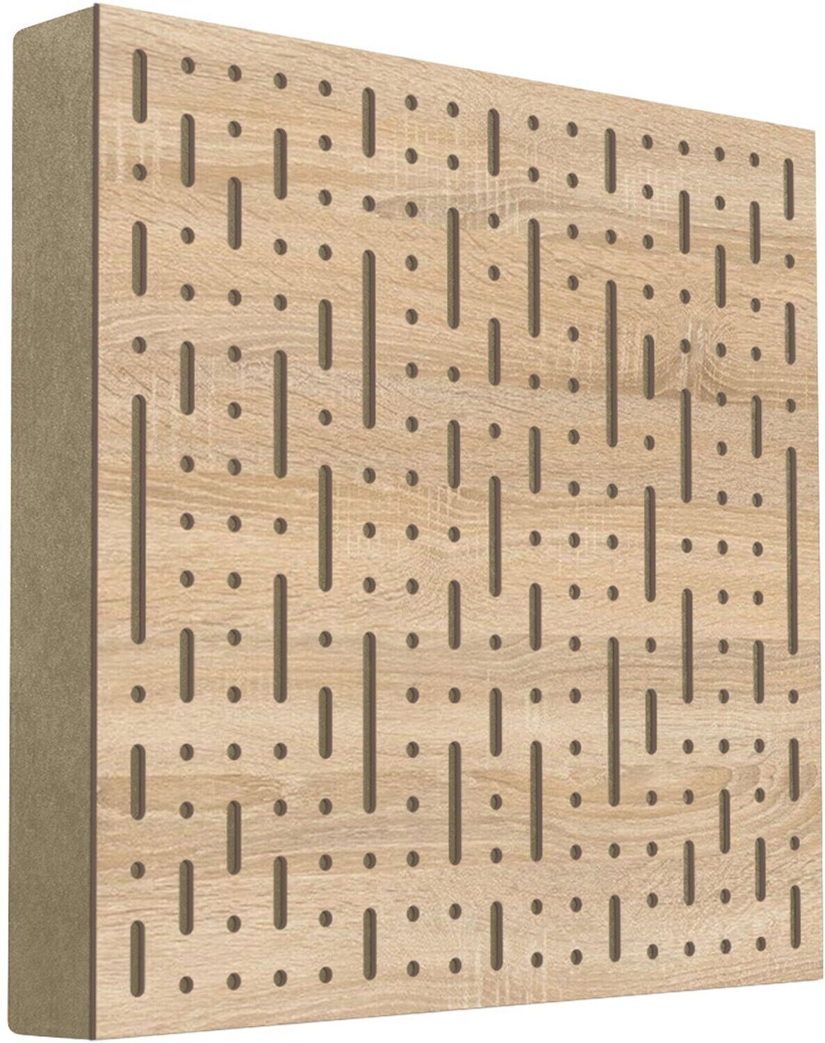 Chłonny panel z drewna Mega Acoustic FiberPRO60 Binary Bean Sonoma Oak/Beige Chłonny panel z drewna