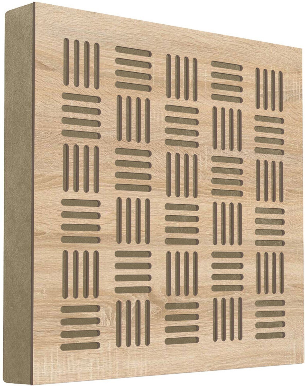 Absorberande träpanel Mega Acoustic FiberPRO60 Bean Sonoma Oak/Beige Absorberande träpanel