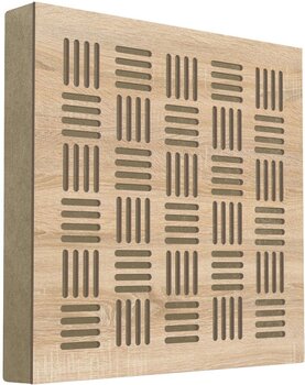 Absorpčný drevený panel Mega Acoustic FiberPRO60 Bean Sonoma Oak/Beige Absorpčný drevený panel - 1