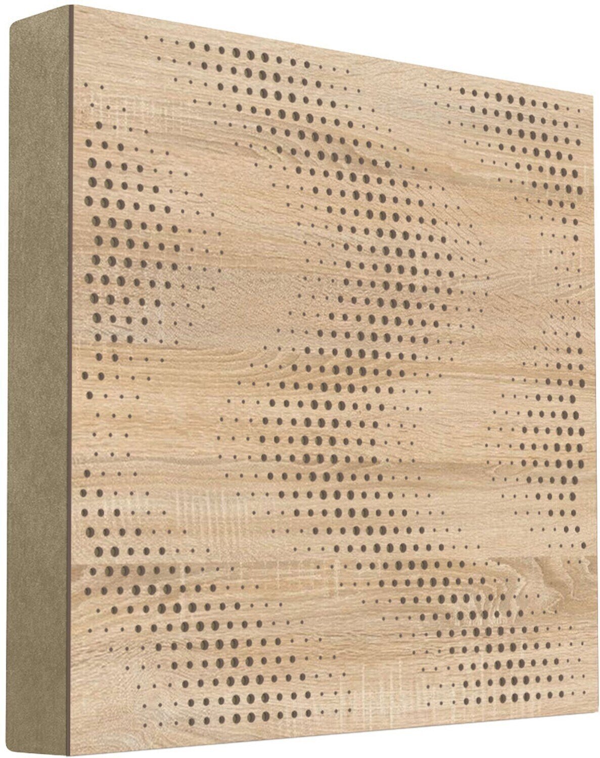 Absorptiepaneel hout Mega Acoustic FiberPRO60 Sinus Sonoma Oak/Beige Absorptiepaneel hout