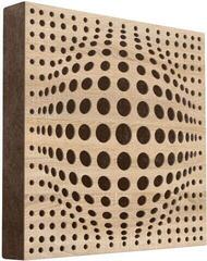 Absorberende træpanel Mega Acoustic FiberPRO60 AcouSphere Sonoma Oak/Brown Absorberende træpanel
