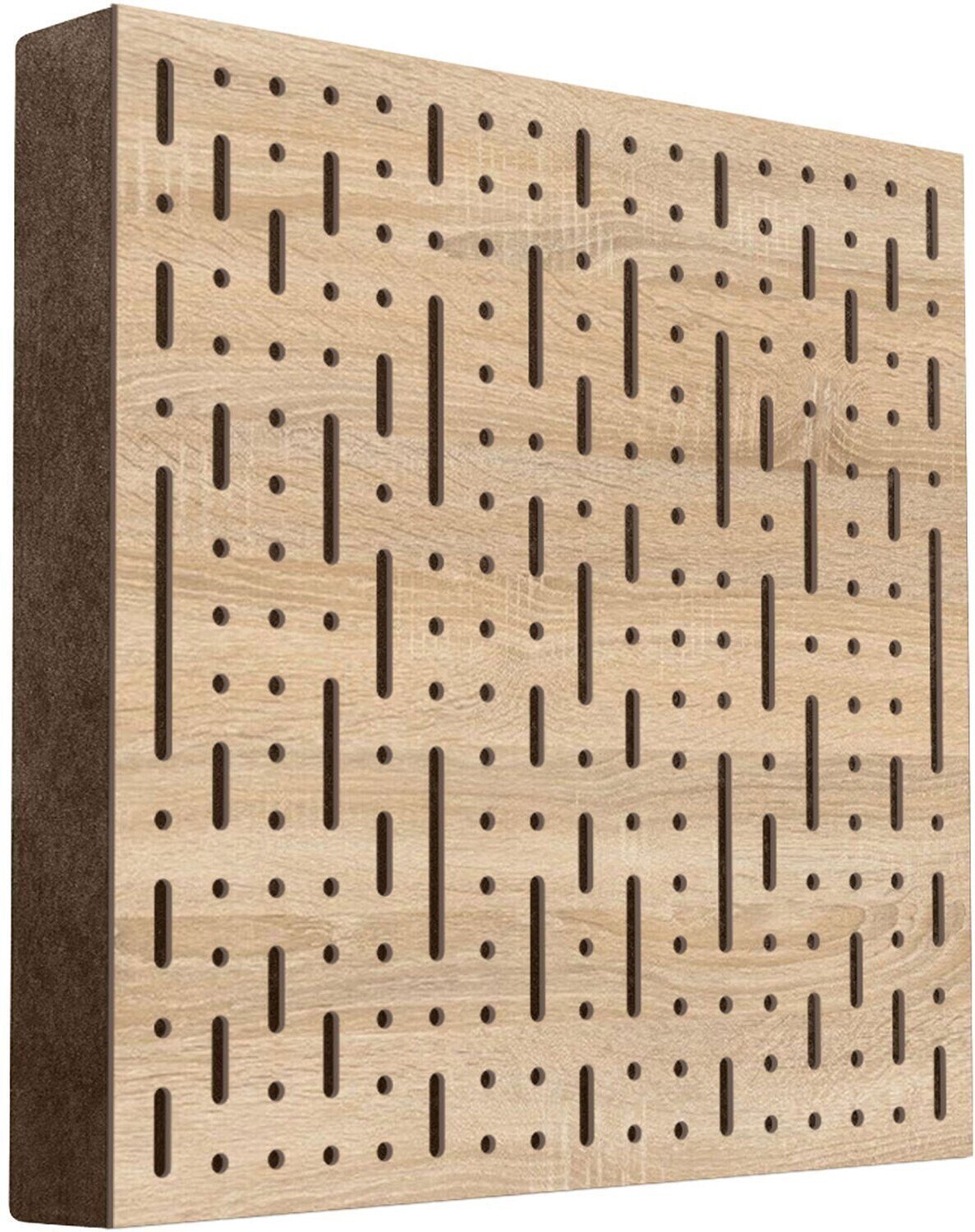 Absorpční dřevěný panel Mega Acoustic FiberPRO60 Binary Bean Sonoma Oak/Brown Absorpční dřevěný panel