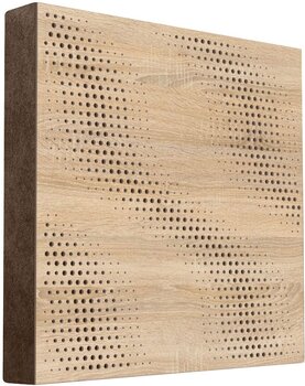 Absorbent wood panel Mega Acoustic FiberPRO60 SineWave Sonoma Oak/Brown Absorbent wood panel - 1