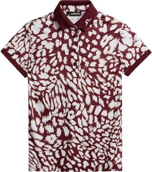 Polo J.Lindeberg Tour Tech Print Glitch Leo Lime XL Polo - 1